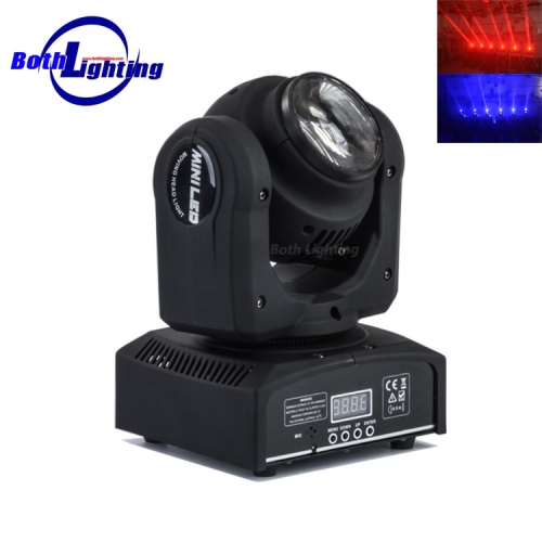 1pcs 10w + 4X12W RGBW COB LED Mini Moving Head light