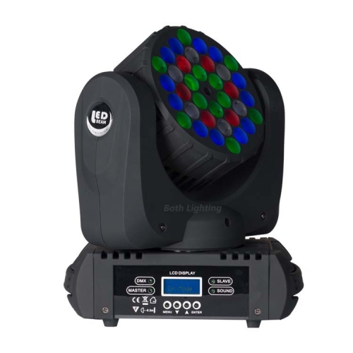 36 * 3W RGBW LED Beam Wash Moving Head light