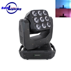 Double-face infinite rotating moving head light