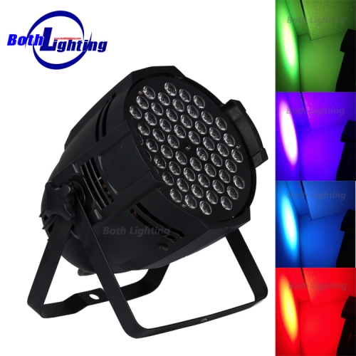 a luz do estágio do disco do DJ DMX 512 54x3w RGBW conduziu a luz da paridade