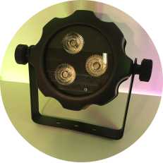 IP65 waterproof 3x18w RGBAW UV 6in1 led par light