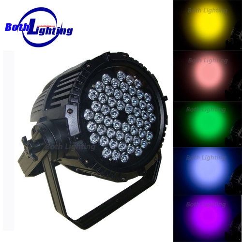 IP65 a prueba de agua RGBW 54 * 3W LED Par Bar