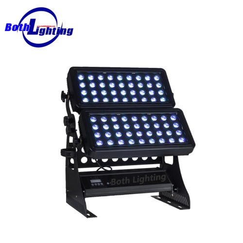 Luz de la lavadora de la pared de 72 * 8W RGBW 4in1 LED