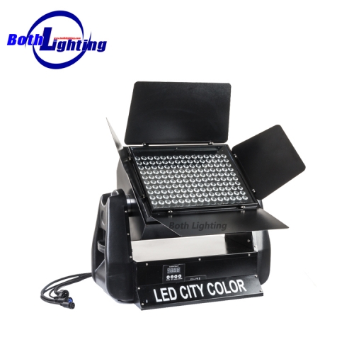 IP65 impermeable 150pcs 3W RGB 3 en 1 luz LED de color de ciudad