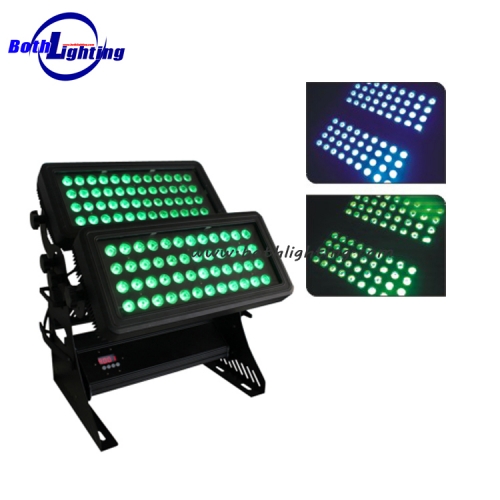 IP54 a prueba de agua 96x8w RGBW 4 en 1 LED luz de arandela de pared