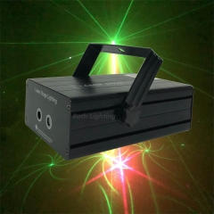 2 Lens Red Green pequeno laser efeito luz