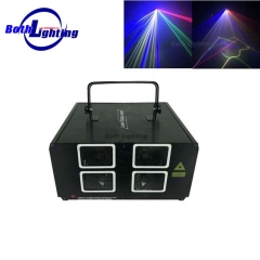 6 Lens DMX RGB Scan Projector Laser Lights