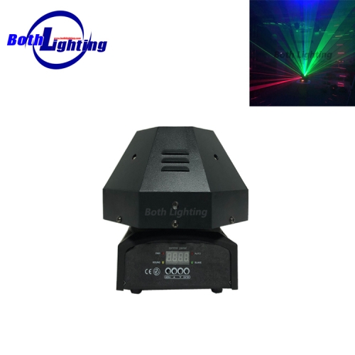 9 Lens RGB Rotating Laser Move Beam Light