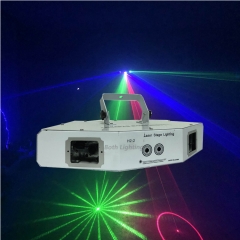 Effet laser RVB polychrome