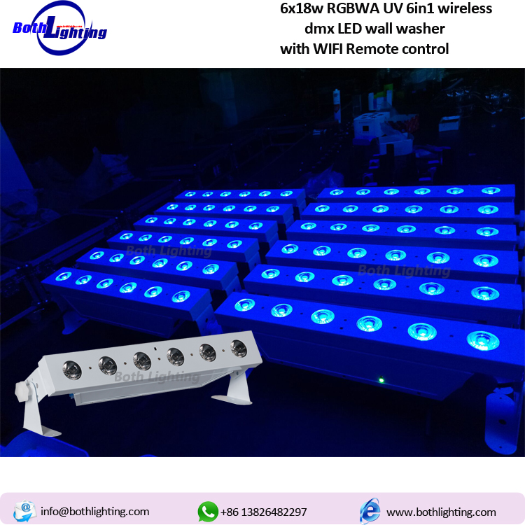 Know more about our wireless dmx LED wall washer  l BOTH LIGHTING