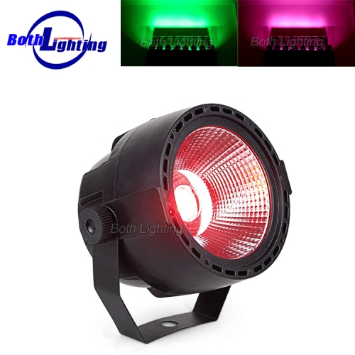 60w * 1 LED 4 em 1 RGBW cob LED par luz com controle remoto