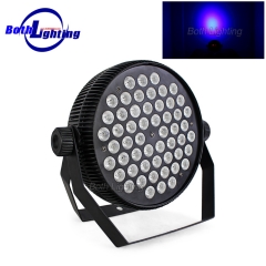 54 * 3w RGB 3in1 silencioso led par light