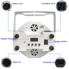 18*1w BATERÍA PAR Recargable LED DJ Club Wash Up-Light+Remote