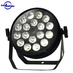 18*18w RGBWA lavado UV 6IN1 Slim LED Par Luz