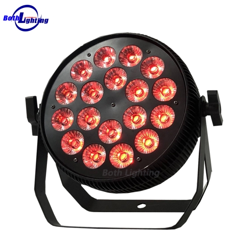 18*18w RGBWA lavado UV 6IN1 Slim LED Par Luz