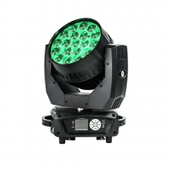 Aura 19x15w RGBW Wash LED lâmpada de cabeça móvel com zoom