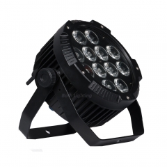 IP65 à prova d'água 12 * 18 W RGBWA UV 6in1 sem fio dmx iluminação externa alimentada por bateria