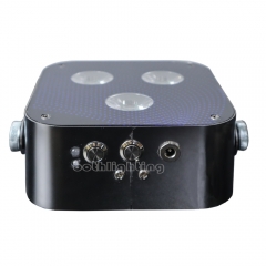 Светодиодный мини-прожектор 3X12 Вт Три светодиода с радиочастотным пультом дистанционного управления