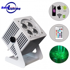 Iluminação à prova d'água 4*18w RGBWA+UV para uso externo