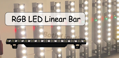 La nouvelle barre lumineuse LED RVB produit des effets d&#39;éclairage de couleur époustouflants.