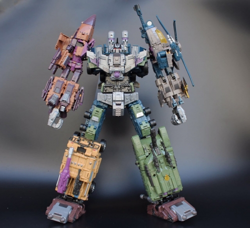(In stock) New-Transformers Toy JinBao Robot Oversized Bruticus OS Warbotron Combiner LOOSE without box