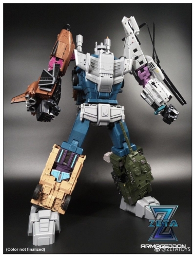 (In stock!) Transformers Replacement Head for Zeta Toys Armageddon G1 Bruticus Masterpiece