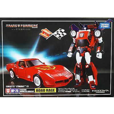 (In stock!Faster delivery!) Transformers Masterpiece KO MP26 MP-26 Road Rage