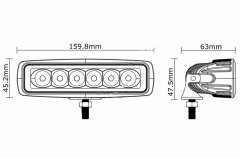 LED work light 18W