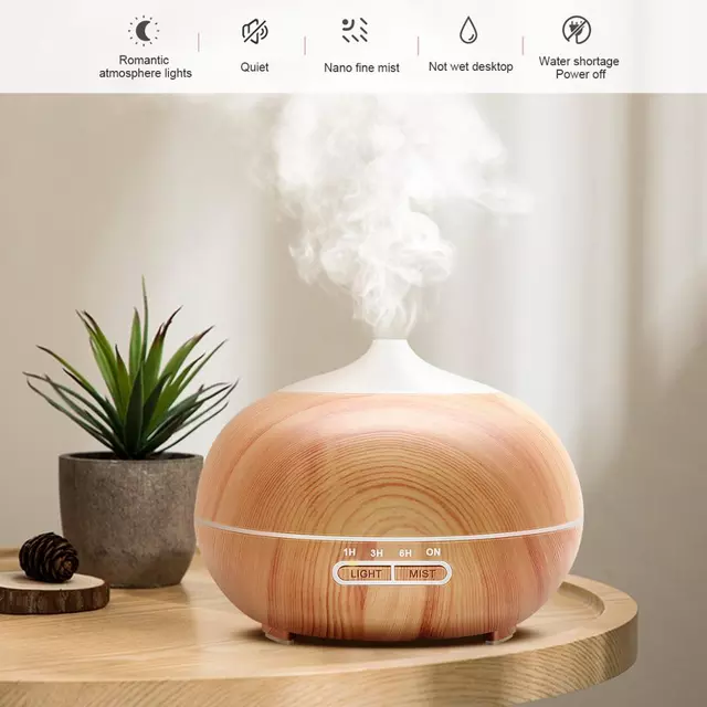 Air Aroma Humidifier Essential Oil Diffuser