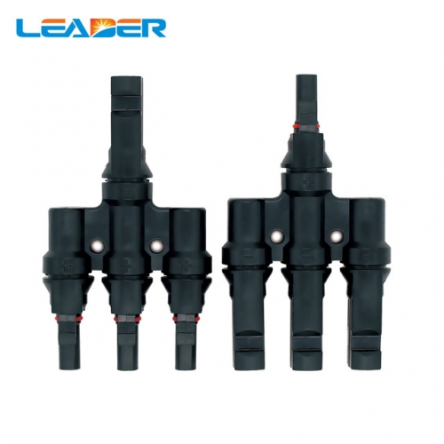 3 to 1 T Branch Connectors Solar  Connectors MMF FFM for PV / Photovoltaic System