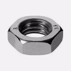 Hex Thin Nut made of Steel and Stainless Steel
