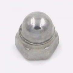 Hex Cap Nuts made of Steel and Stainless Steel