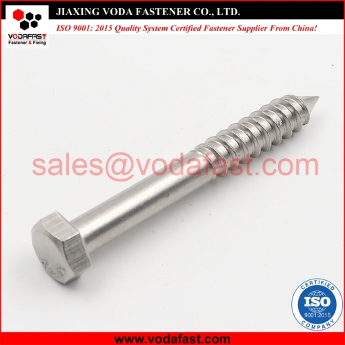 Stainless Steel Hex Wood Screws