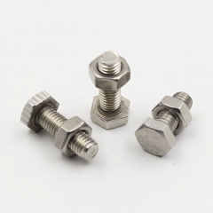 Stainless Steel Hex Bolts with Nuts