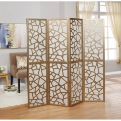 Gold Foldable Room Divider