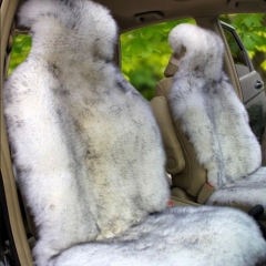 Long hair Sheepskin Seat Cover