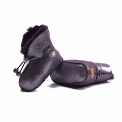 Genuine sheepskin baby boots