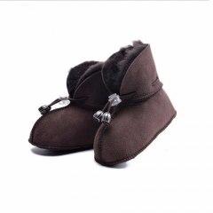 Genuine sheepskin baby boots