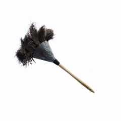 Ostrich feather dusters with wood handle