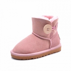 Sheepskin winter baby shoes boots