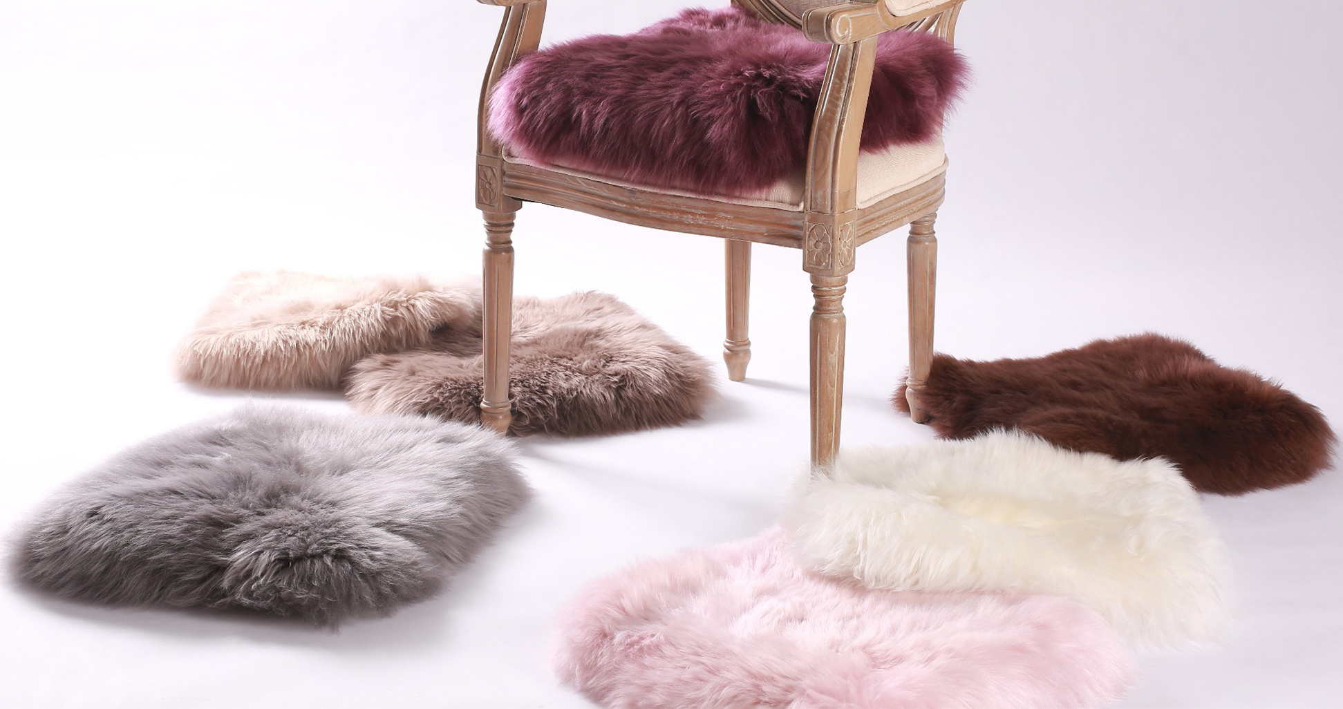 sheepskin cushions