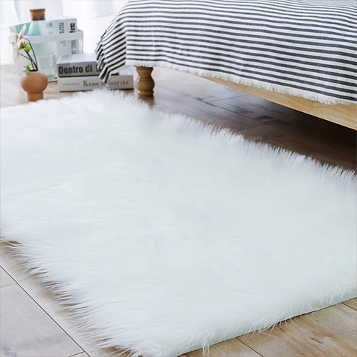 Faux fur rugs rectangular