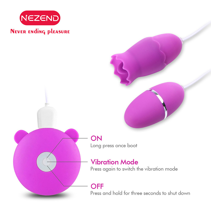 Remote control Kegel Ball with mini tongue