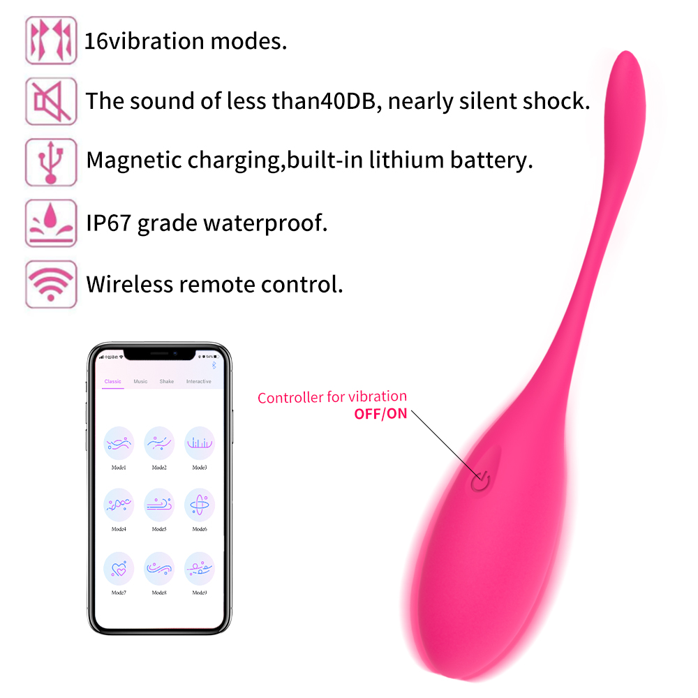 Bluetooth Vibrator Egg