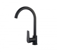 Kitchen Sink Faucets Single handle Black