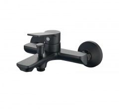 Single Handle Bath  Faucet in Black Matte