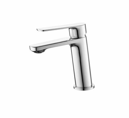 Single-Handle Bathroom Water Tap Basin Faucet in Chrome