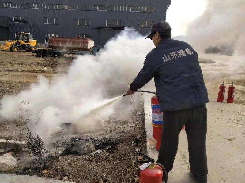 Shandong Longtai held fire training to enrich fire protection knowledge
