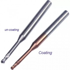 Taper neck  ball nose endmill 2/3/4 flutes