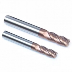 2/3/4 flute bull nose endmill